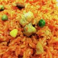 しーくれっと・らいふ's cooksnap of when they made チキンライス♪炊飯器de！.