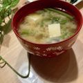 2880naaao's cooksnap of when they made ほうれん草と豆富の味噌汁.