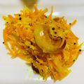 ゆりりんまろこ's cooksnap of when they made 人参とレーズンのトーラン(炒め物).