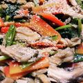 ぐみよー's cooksnap of when they made 簡単 お鍋１つ 小松菜油揚げ舞茸煮浸し.