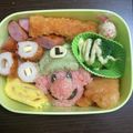 ゆーみ♡'s cooksnap of when they made ♪スーパーマリオ♪ルイージ♪キャラ弁♪.