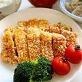 ♡ちかりんです♡'s cooksnap of when they made フライパンで揚げないトンカツ♪.