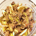 すなめり☆'s cooksnap of when they made シャキシャキ長ネギと鯖缶の旨ナムル.