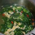 えみ三世＠休眠弦's cooksnap of when they made クレソンのたまごスープ.