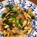 riico3's cooksnap of when they made 豚にら椎茸の甘辛炒め.