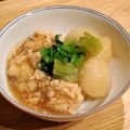 KannoPopo's cooksnap of when they made 柚子風味☆蕪と鶏ひき肉団子の餡かけ煮.