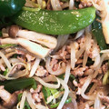 lazy8's cooksnap of when they made 粗挽き肉ともやしのコチジャン炒め.