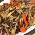 きまぐれしぴ's cooksnap of when they made 豚バラごぼうにんじん.