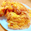 プー♡'s cooksnap of when they made 超簡単☆旨味堪能！チーズちくわかき揚げ.