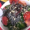 ゆみっち先生's cooksnap of when they made 早い☆トマトと胡瓜と塩昆布のサラダ.