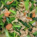 まん丸みかリン's cooksnap of when they made シンプル美味しい！小松菜と豚肉の中華炒め.