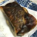 冷蔵庫レスキュー隊's cooksnap of when they made 簡単!バナナとあんこのデザート春巻き♡.