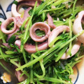 huu_ka's cooksnap of when they made イカと豆苗の中華炒め.