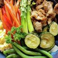 Lake☆Erie's cooksnap of when they made ビビンバ丼.