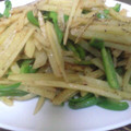 estimania's cooksnap of when they made じゃがいもの山椒炒め.
