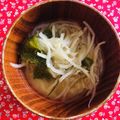 チェックのミニくま's cooksnap of when they made 切り干し大根のお味噌汁.