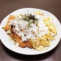 居酒屋まるみ's cooksnap of when they made 瀬戸内海じゃこジャコ塩焼きそば.