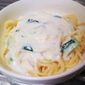 kiki73's cooksnap of when they made 嘘みたいに超簡単！！ツナクリームパスタ.