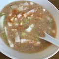 にゃんちゃ_'s cooksnap of when they made コチュジャン入りオートミール粥.