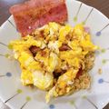 くやー's cooksnap of when they made 簡単一人ランチ☆スピーディ～オムライス.