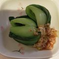 クー王子's cooksnap of when they made チンゲン菜のネギソースサラダ風.