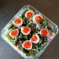 チコリママ's cooksnap of when they made ブロッコリー☆ゆで卵☆カニカマのサラダ.