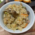fl＊＊'s cooksnap of when they made ✿バター風味♡鶏ときのこの炊き込みご飯✿.