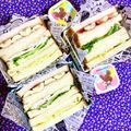 ふたごゆき's cooksnap of when they made サラダチキンサンドウィッチ.