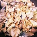 ♬あじさいのレシピ♬'s cooksnap of when they made キャベツと鯖の味噌マヨ炒め.