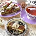 haruka616's cooksnap of when they made スティック 抹茶 マーブル チーズケーキ.