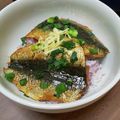 ognnirMM's cooksnap of when they made いわしのかば焼き丼.