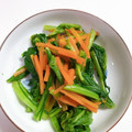 ｊ爺ｊ's cooksnap of when they made かぶの葉のおひたし♪.