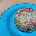 sarii☆☆'s cooksnap of when they made 激ウマ☆カニカマチャーハン.