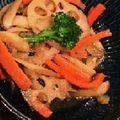 さがおり's cooksnap of when they made 牛コマれんこんのきんぴらごぼう.