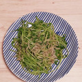 アクセル☆'s cooksnap of when they made 簡単1品☆豆苗としらすのバタポン炒め♪.
