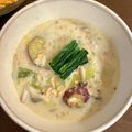 °＊このは＊°'s cooksnap of when they made ★糖質30g以下★焼鮭の味噌豆乳スープ.