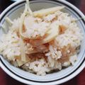 マンダリ's cooksnap of when they made 竹の子ごはん.