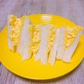 のんべぇヒロ's cooksnap of when they made 絶品♬トリュフ塩の卵サンド.