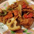 ダッフィーニーうに's cooksnap of when they made こっくり美味しい！から揚げ入り根菜煮♪.