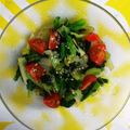 クック021E2T☆'s cooksnap of when they made 母の味♪海苔和えのほうれん草のおひたし.