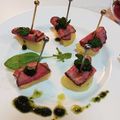 ☆minami's cooksnap of when they made ローストビーフピンチョス.