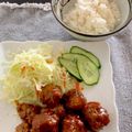 クックKR4OKM☆'s cooksnap of when they made 簡単✽肉団子の甘酢あん.