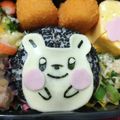 SUNMOONMOM's cooksnap of when they made キャラ弁・ポケモン☆ トゲデマル 弁当.