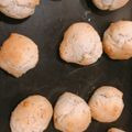 クックS5N2AF☆'s cooksnap of when they made 30分で完成！？不思議パンの豆乳ゴマパン.