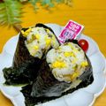 ルパンのかあさん☆彡's cooksnap of when they made 高菜と卵のおにぎり.