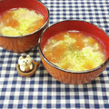 みかかめ's cooksnap of when they made トマトと豆腐のとろみスープ.