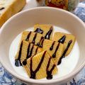 ☆あいちゃん's cooksnap of when they made ヨーグルトに、バウムクーヘン＆チョコ♪.