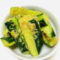 azbjbn's cooksnap of when they made ５分でできる☆キュウリの生姜味噌和え.