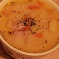 ちびも♪'s cooksnap of when they made 野菜たっぷり♡温かいヨーグルトスープ.