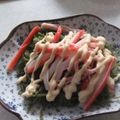 きらり流れ星's cooksnap of when they made 茎わかめとカニカマのマヨドレ和え.